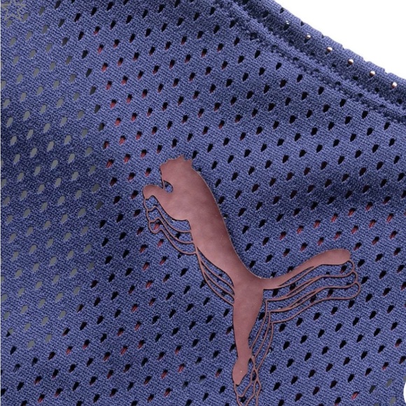 Puma - June Ambrose Dora Bra Patriot Blue with Burgundy Accent Trim Larg… - Picture 5 of 15